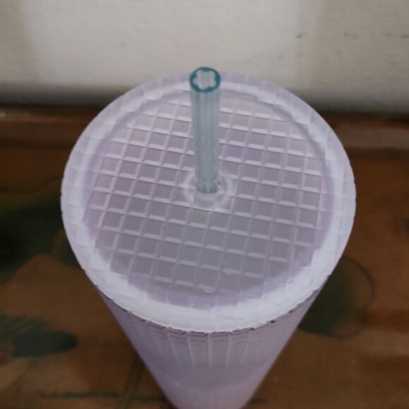 Starbucks Frosted Iridescent Soft Touch Tumbler 24 oz. NWT - Picture 2 of 4